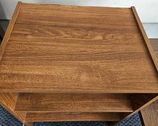 MidCentury Modern Style Wood Nightstand or End Table second image