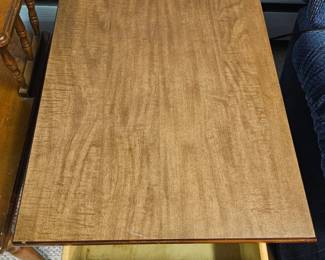 Vintage Ethan Allen Maple End Table with Drawer second image