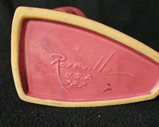 Roseville Pottery Cornucopia Vase third image