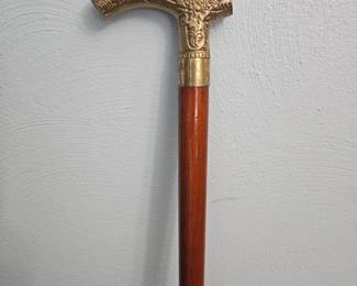 Ornate Dragon Head Handle Walking Cane second image
