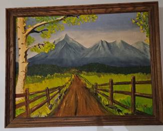 Mountain Landscape Painting