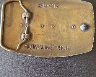 Alumaline Eagle Motif Belt Buckle second image