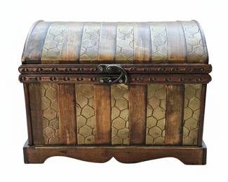 Decorative Wooden Treasure Chest