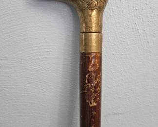 Brass Eagle Head Walking Cane second image