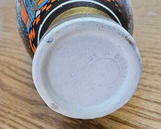 Black-Figure Amphora Vase with Lyre Player