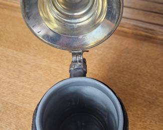 Vintage King Austria Beer Stein with Franz Joseph I Coin