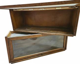 Antique Oak Barrister Bookcase Stack  MACEY second image