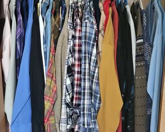 Mens Assorted LongSleeve Shirts and Sweater