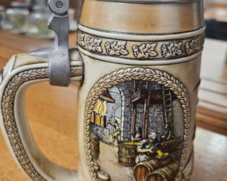 Budweiser "King of Beers" Eagle Stein - "A" Series