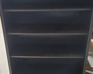 Gray Metal Office Bookcase