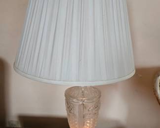 Cut Crystal Table Lamp second image