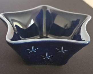 Longaberger Blue Star Bowl