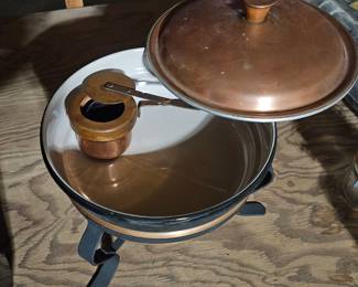 Copper Chafing Dish second image