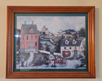 Charles Wysocki Folk Art Print