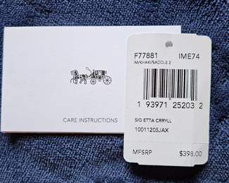 Coach Signature Canvas Carryall fifth image