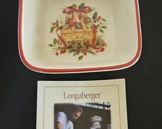 Longaberger Christmas Basket Bowl second image
