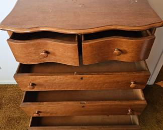 Birdseye Maple Tall Chest second image