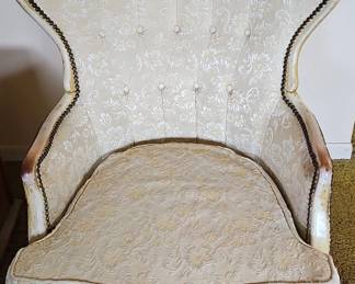 Ornate French Bergere Armchair