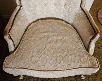 Ornate French Bergere Armchair second image