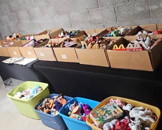 Assorted Plush Toys Collection