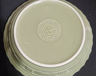 Longaberger Sage Green Pie Plate second image