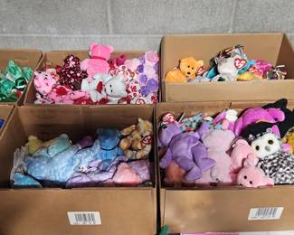 Collection of Beanie Babies