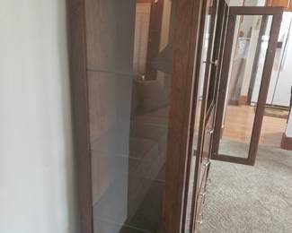 Amish China Cabinet with Drawers fourth image