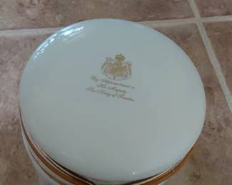 White Gevalia Coffee Canister second image