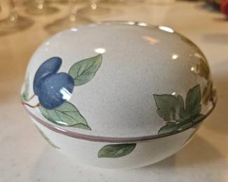 Royal Worcester Evesham Covered Bowl