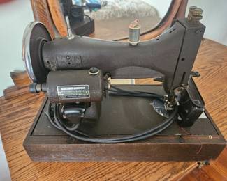 White Rotary Sewing Machine fourth image