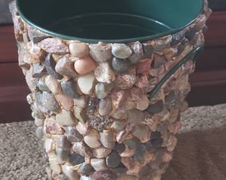 Pebble Mosaic Planter