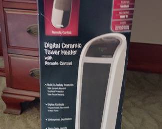 Lasko Digital Ceramic Tower Heater with Remote Control