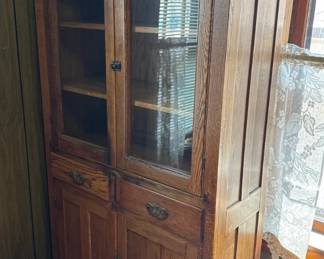 Oak China Cabinet third image