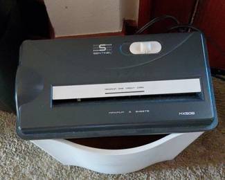 Sentinel MX Paper Shredder