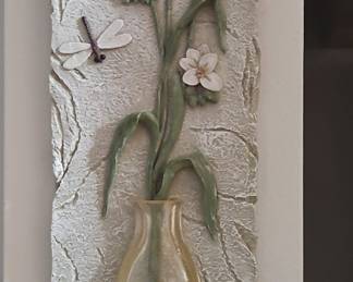 Chen Thum Floral Wall Plaque