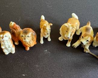Ceramic Dog Figurines