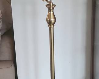 Brass Swing Arm Floor Lamp