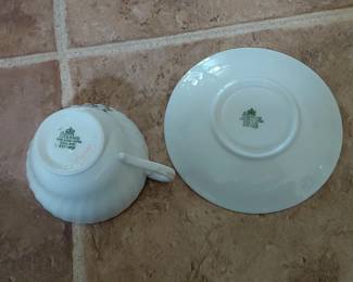 Floral Teacup and Saucer B third image