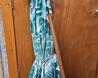 Tropical Leaf Patio Umbrella