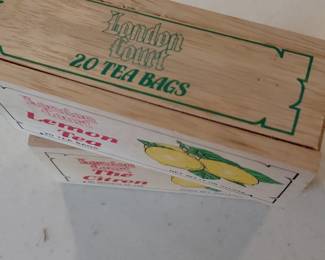 London Court Lemon Tea  The Citron Wooden Tea Boxes second image