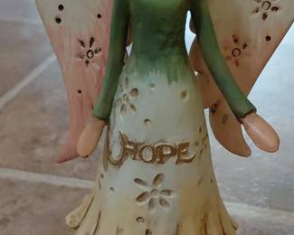 Angel Figurine with HOPE fourth image