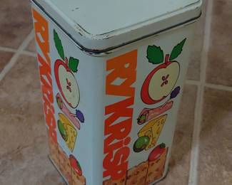 Vintage Cracker Tin