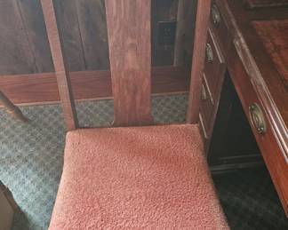 Mahogany Writing Desk and Chair Set fifth image