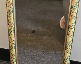 Floral Gilt Mirror