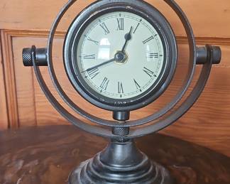 Industrial Style Table Clock