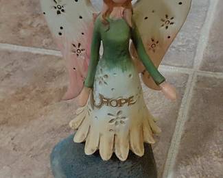 Angel Figurine with HOPE