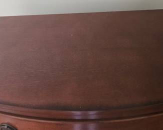 Mahogany Bow Front Chest second image