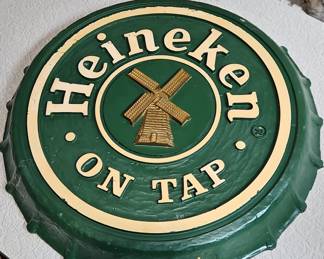 Heineken On Tap Sign