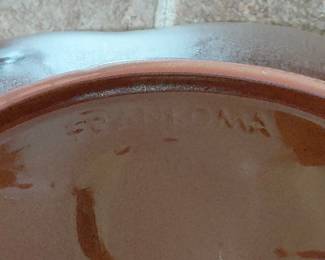 Frankoma Brown Magnolia Leaf Dish third image