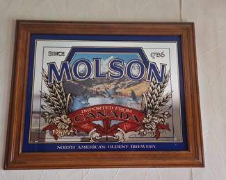 Molson Beer Mirror